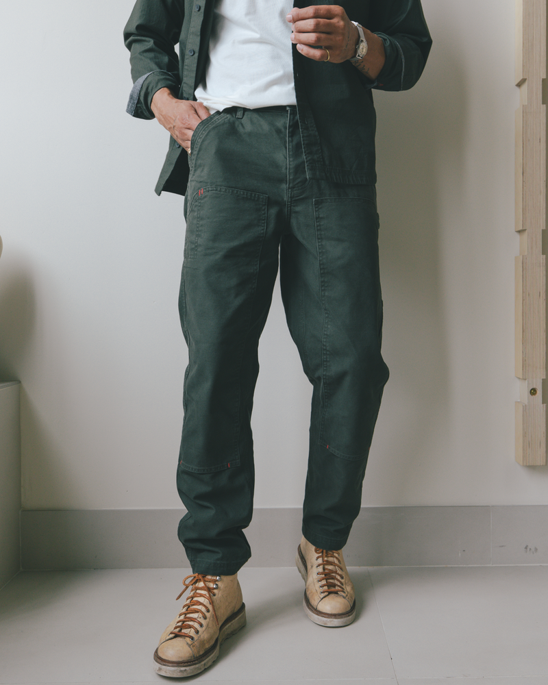 Courier Pant Sharp Fit in Craft Canvas