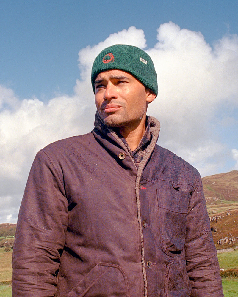 Fishermans Beanie in Rib Knit