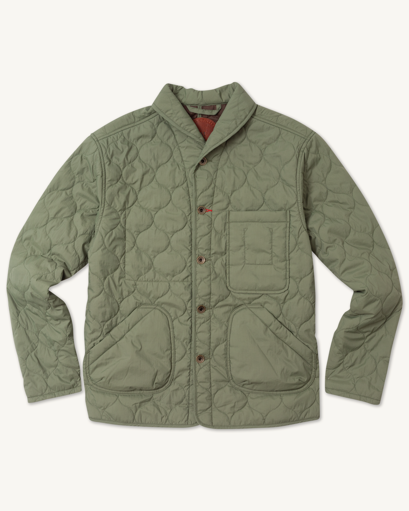 Shepherds Shirt in Quilted Nylon