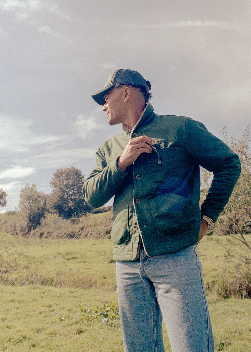 Sherpa Shepherds Shirt in Waxed Canvas