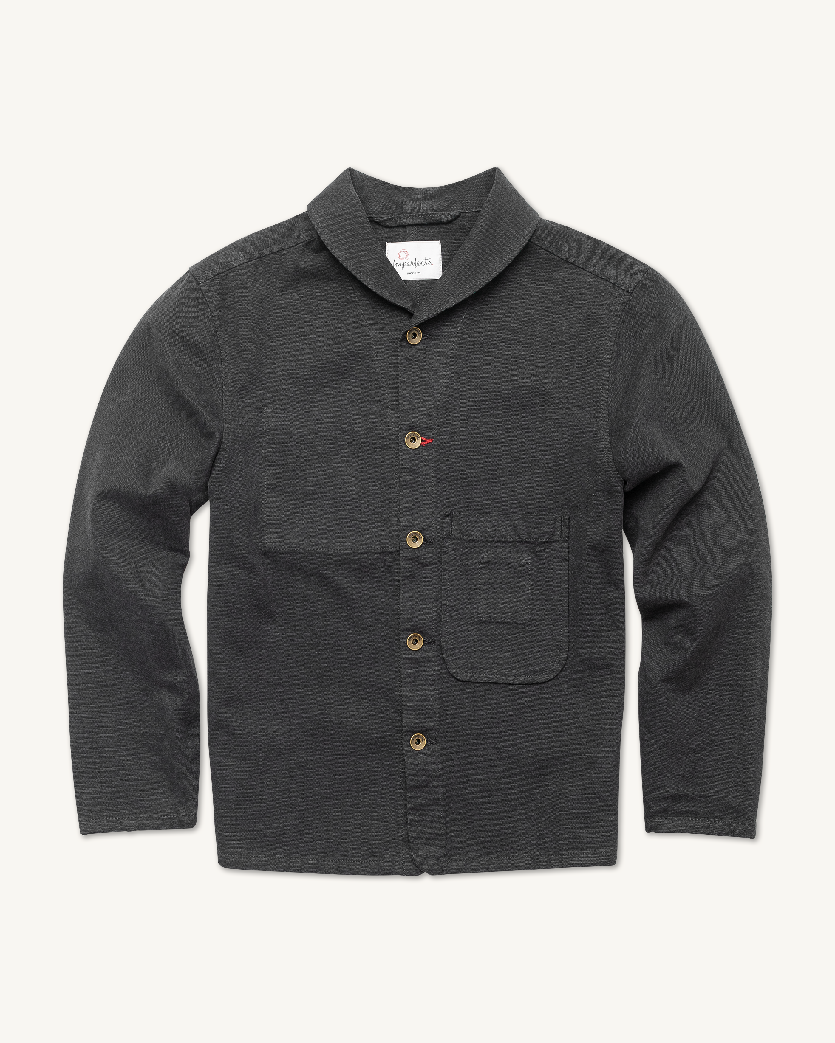 Shepherds Shirt in Garment Dyed Regenerative Canvas