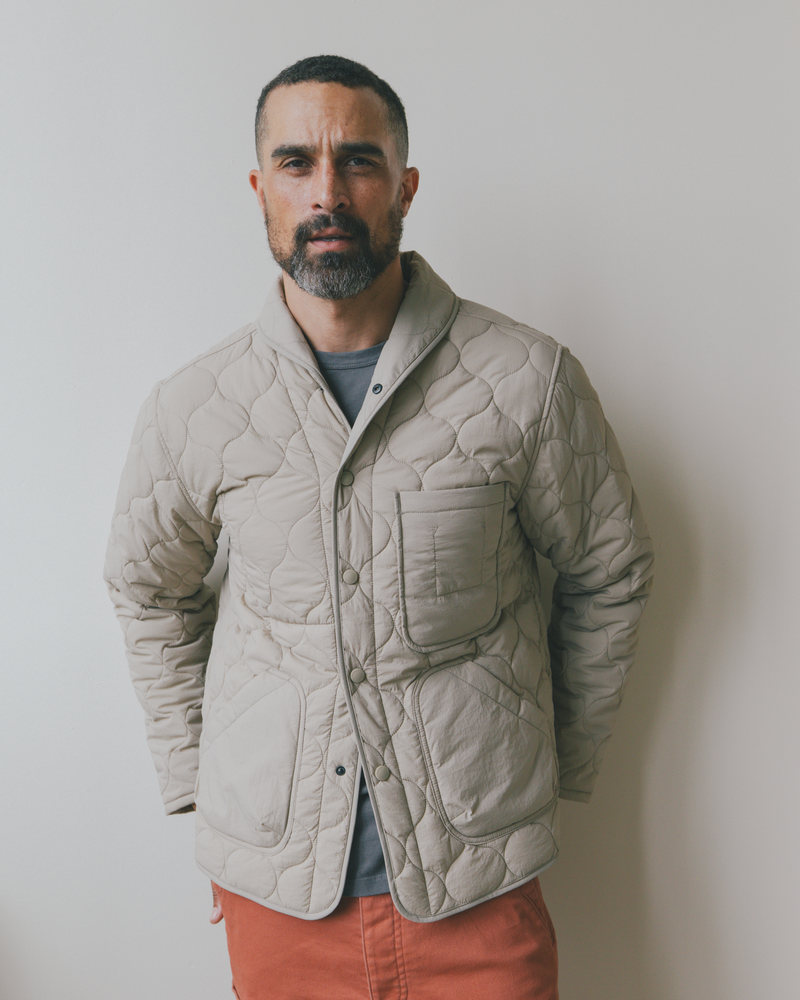 Shepherds Shirt in Quilted Nylon {Puffer Weight}