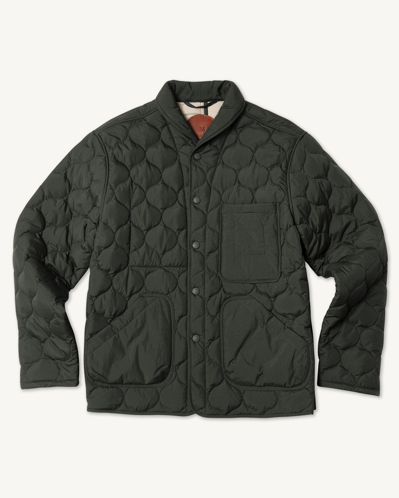Shepherds Shirt in Quilted Nylon {Puffer Weight}