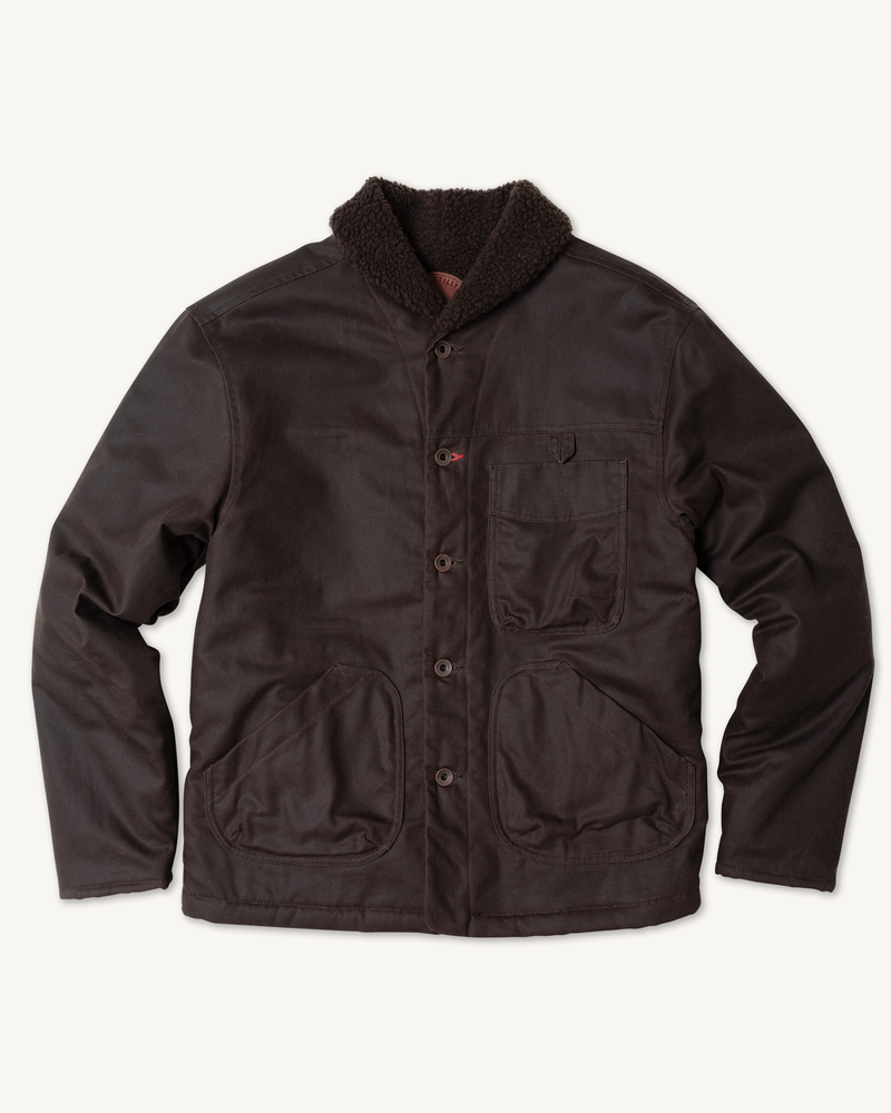Sherpa Shepherds Shirt in Waxed Canvas