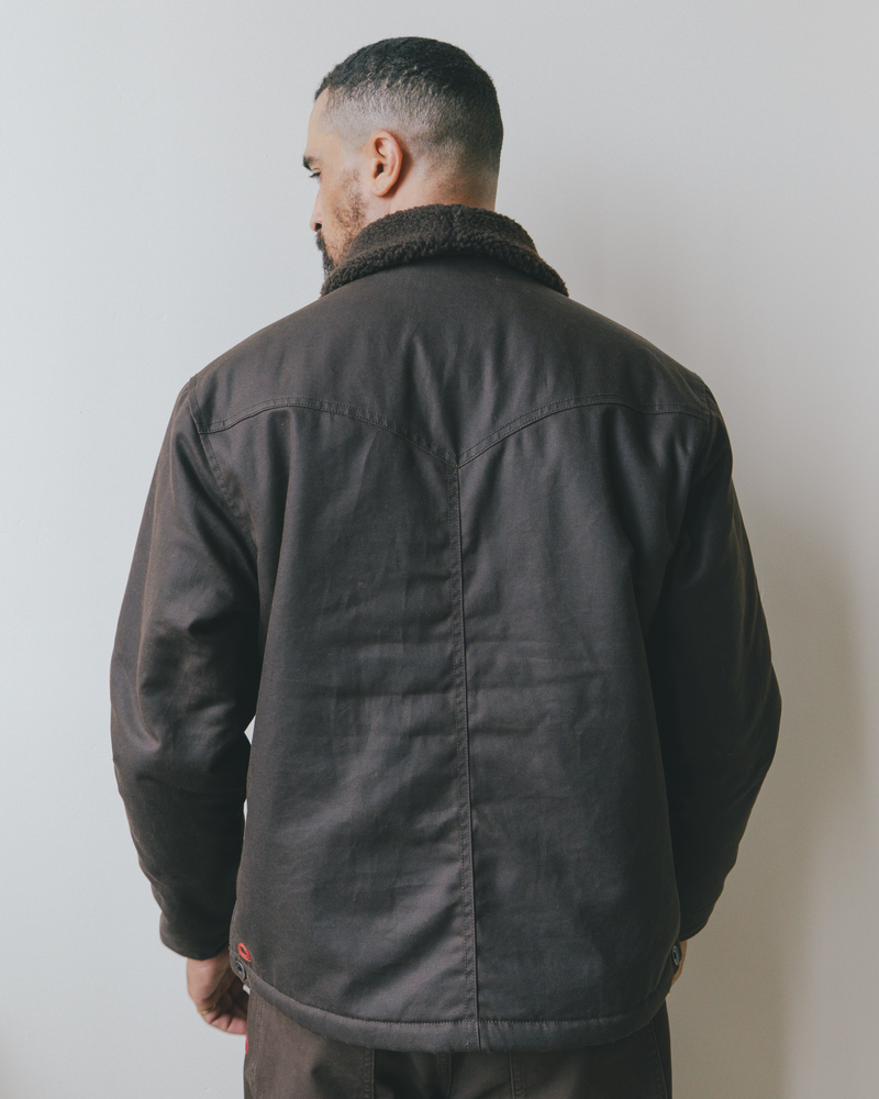 Sherpa Shepherds Shirt in Waxed Canvas