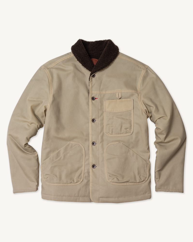 Sherpa Shepherds Shirt in Waxed Canvas