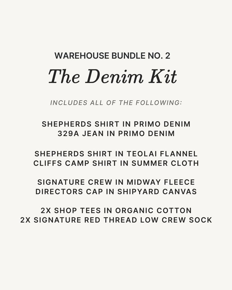 Warehouse Bundle No. 2 – The Denim Kit