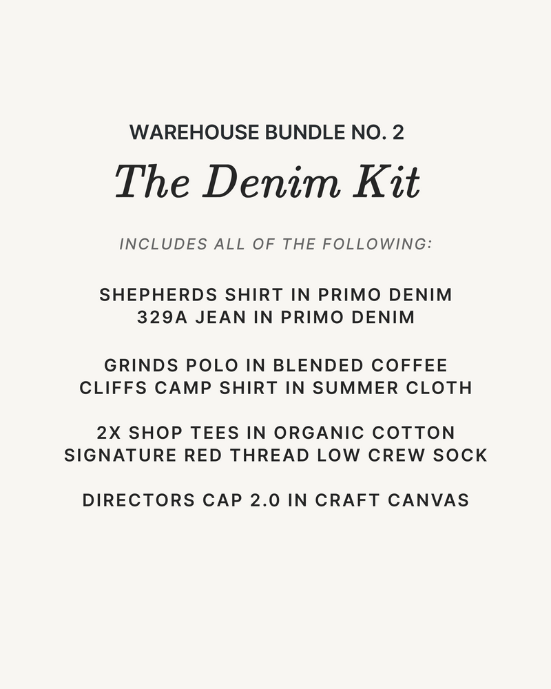 Warehouse Bundle No. 2 – The Denim Kit
