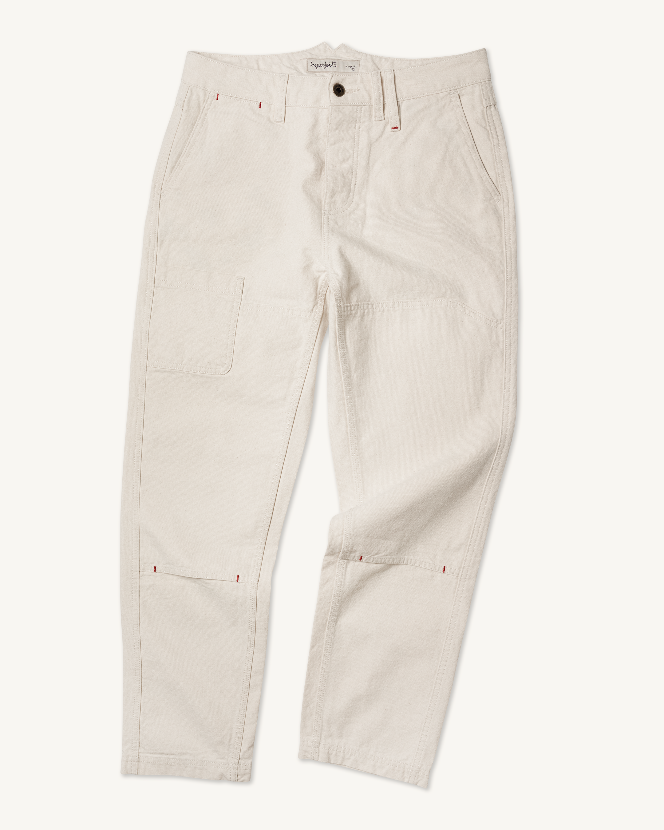 Courier Pant Sharp Fit in Craft Canvas – Imperfects
