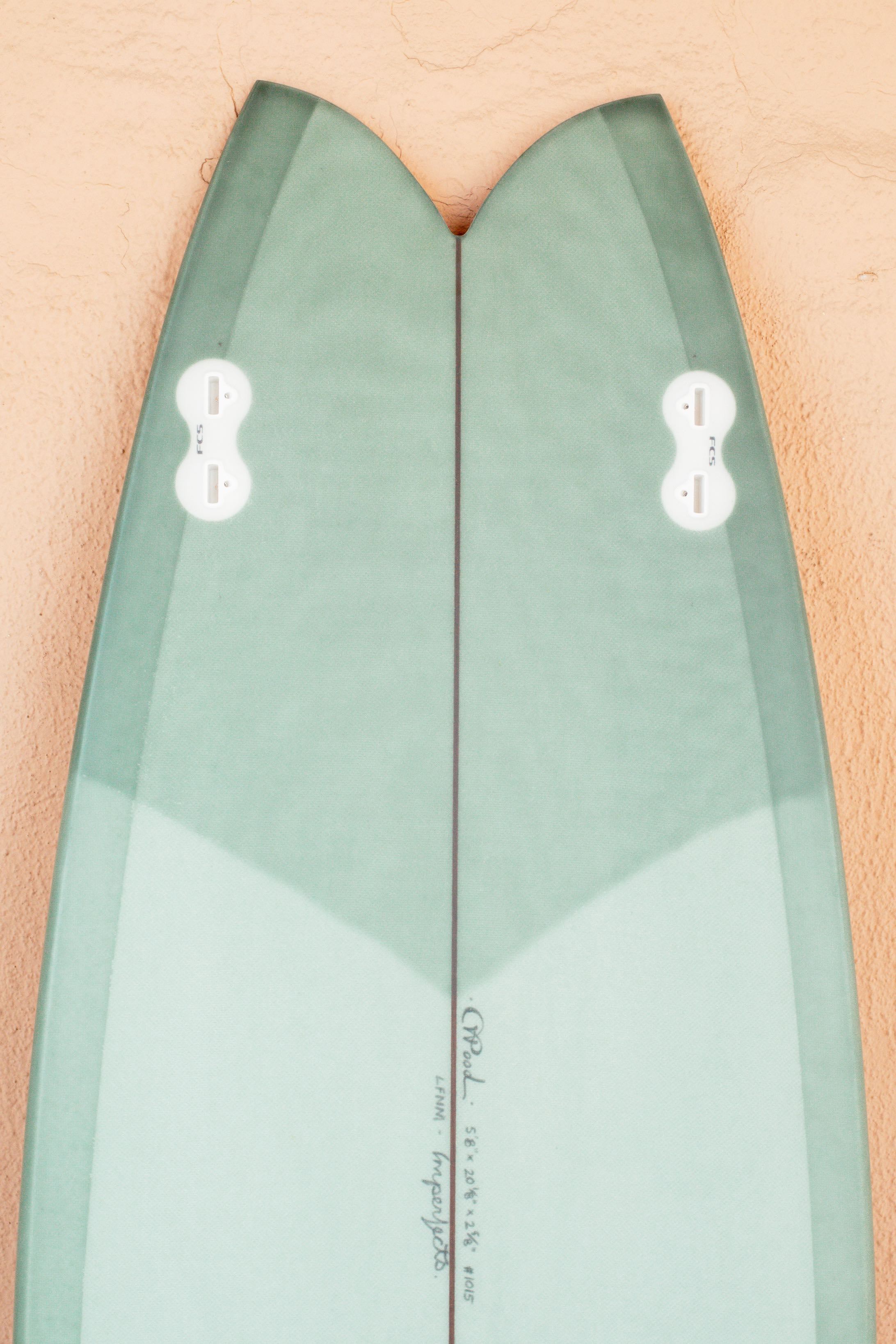 5'8 LFNM in Emerald-Imperfects-Imperfects