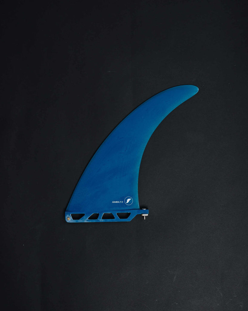 Admiral 9.5" Single Fin in Navy-Futures.-Imperfects