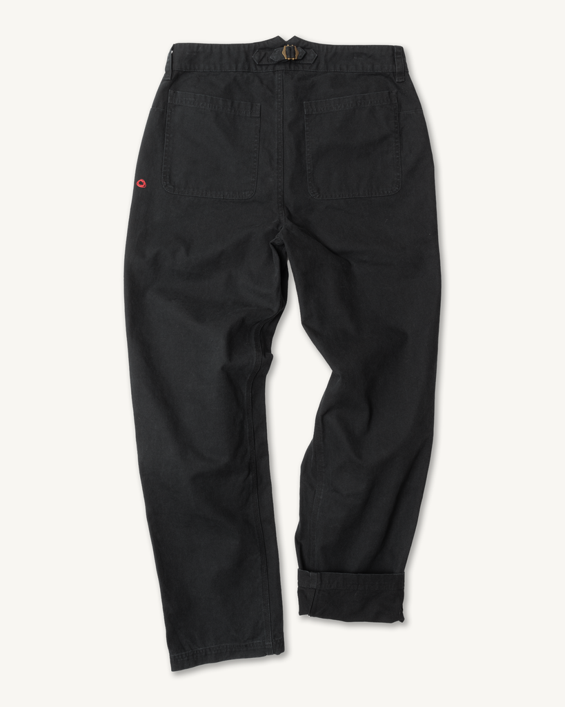 Courier Pant in Obsidian Canvas-Imperfects-Imperfects