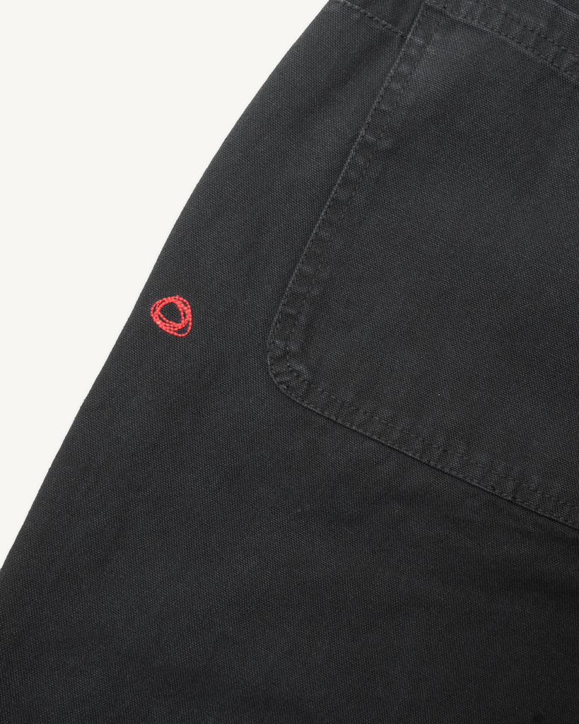 Courier Pant in Obsidian Canvas-Imperfects-Imperfects