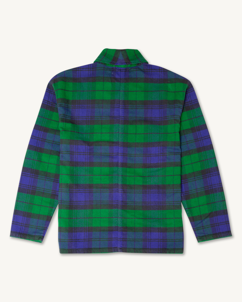 Imperfects - Flannel Shepherds Shirt in Imperf Blackwatch