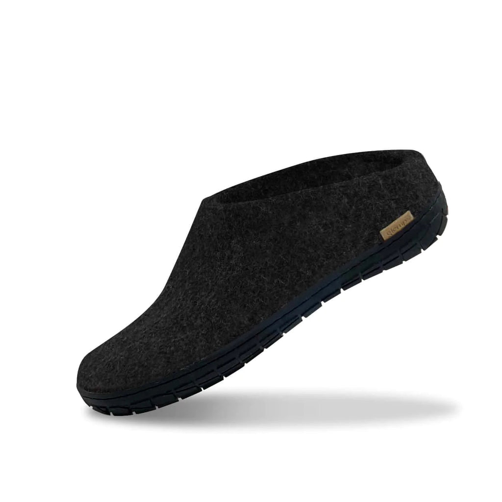 Glerups | Slip-On in Charcoal w/ Black Rubber Sole-Glerups-Imperfects