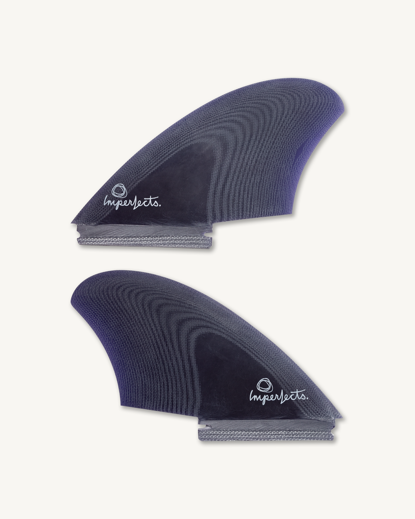 Hummingbird Keel Fin Set in Purple-Imperfects-Imperfects