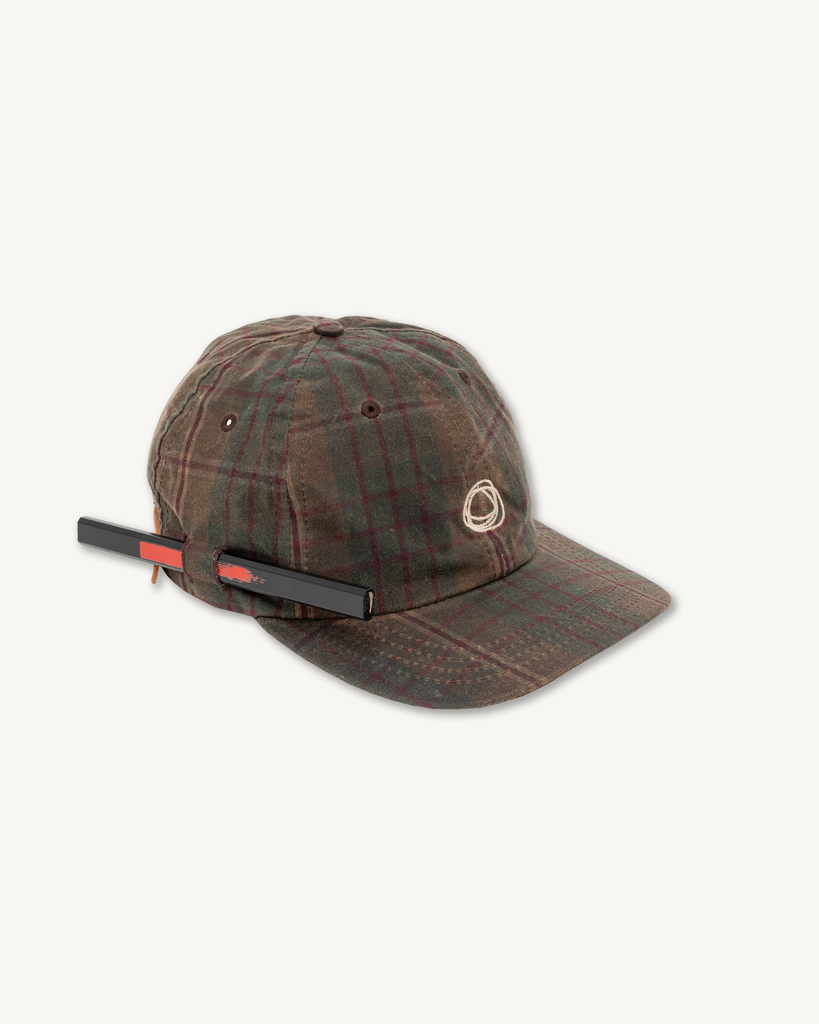 Mr. Lynch's Director’s Cap in Waxed Tartan-Imperfects-Imperfects