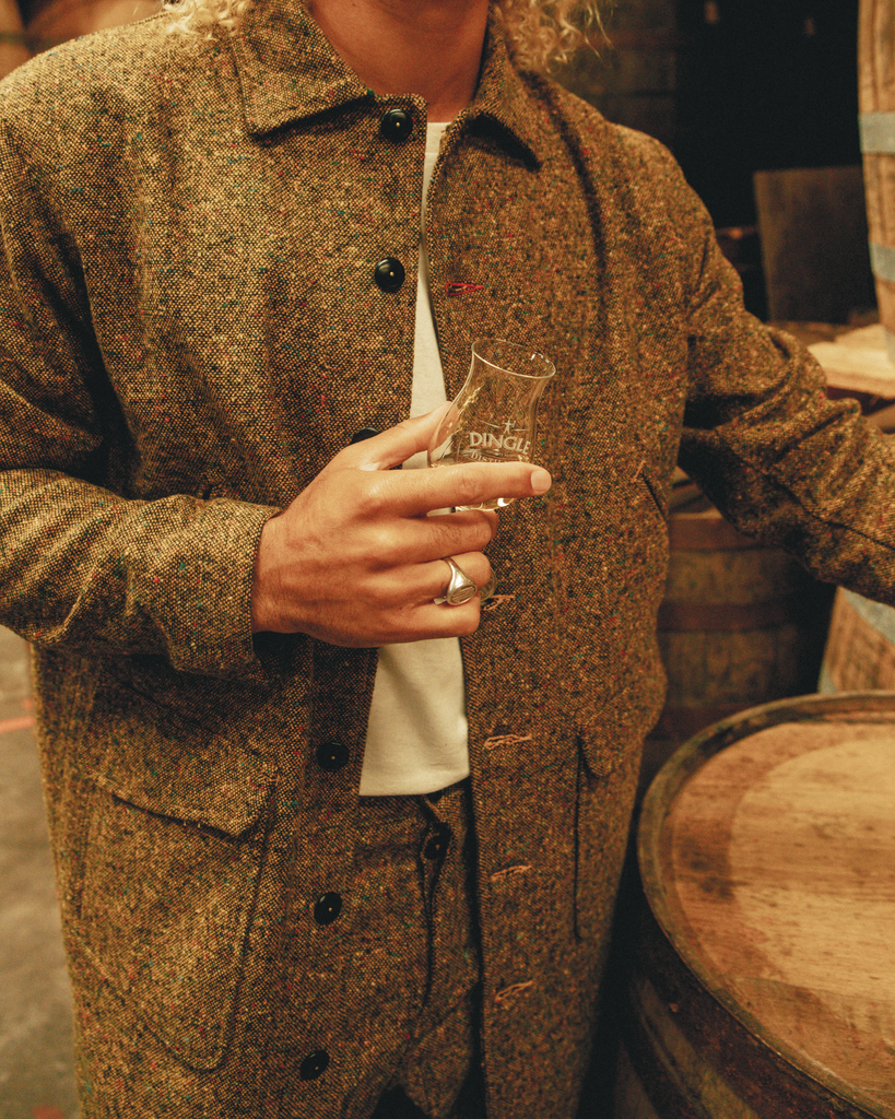 Imperfects - Mr. Lynch’s Morning Coat in 5 Year Osage Deadstock Tweed - Mens