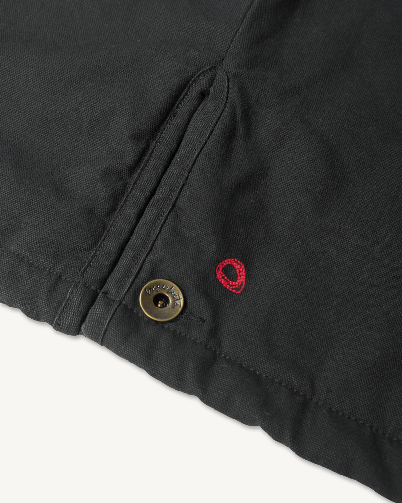 Sherpa Shepherds Shirt in Obsidian Canvas-Imperfects-Imperfects