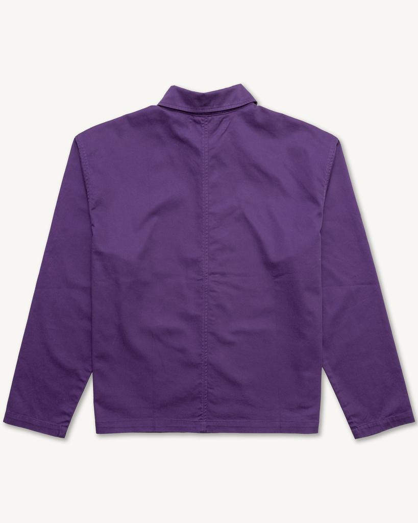 Imperfects - The Bell Coat in Purple Magic Twill