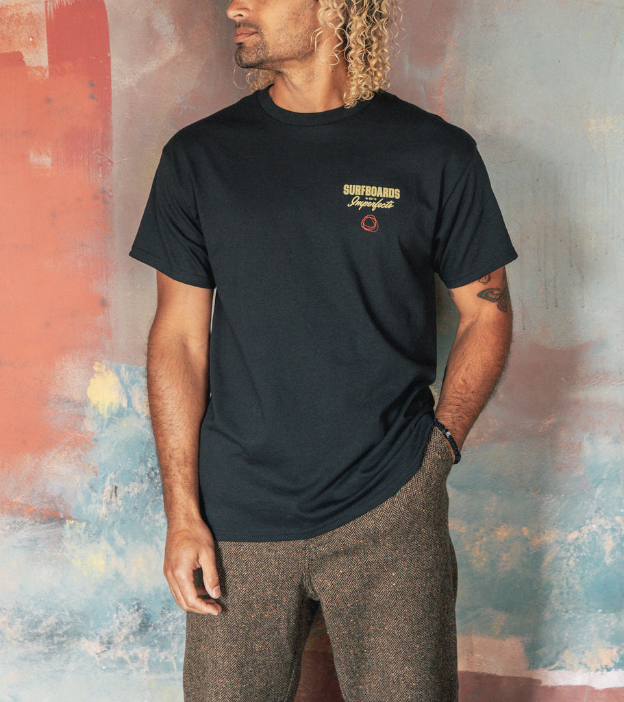 The Lynx Tee in Black-Imperfects-Imperfects