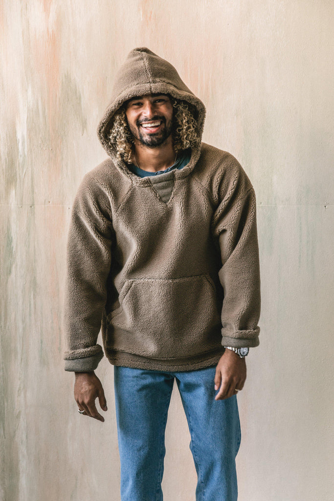 Imperfects - The Sherpa Lounger in Tan - Mens