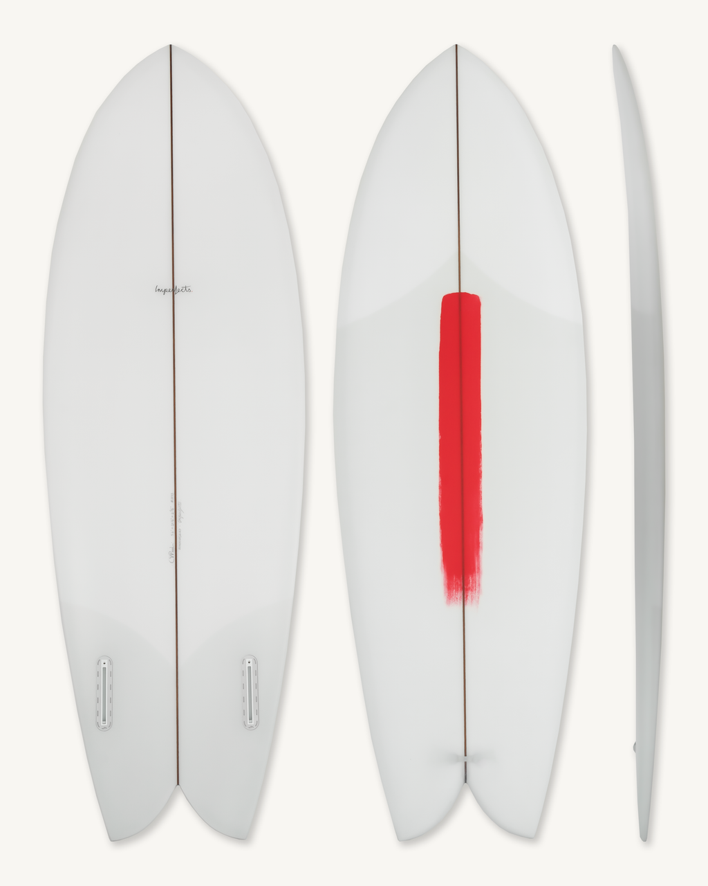 5'6" Hummingbird in Clear Sanded | #1073