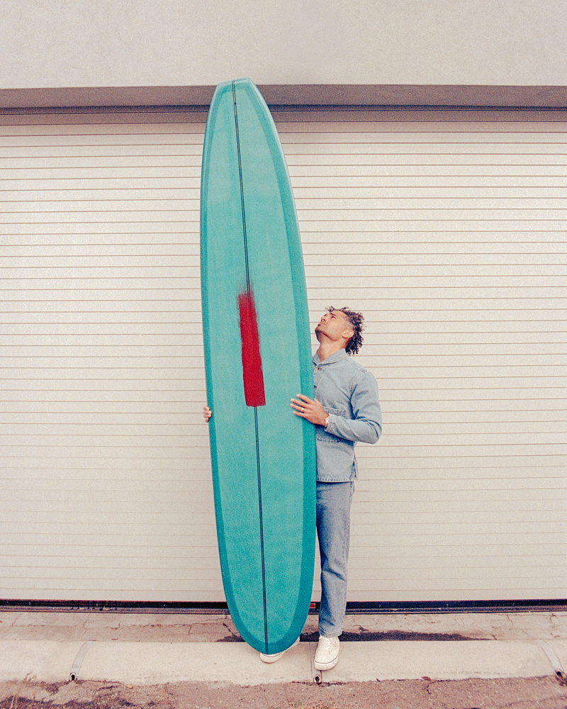 9’6” Madera Noserider in Point Blue | Board #1110