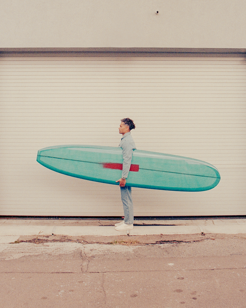 9’6” Madera Noserider in Point Blue | Board #1110