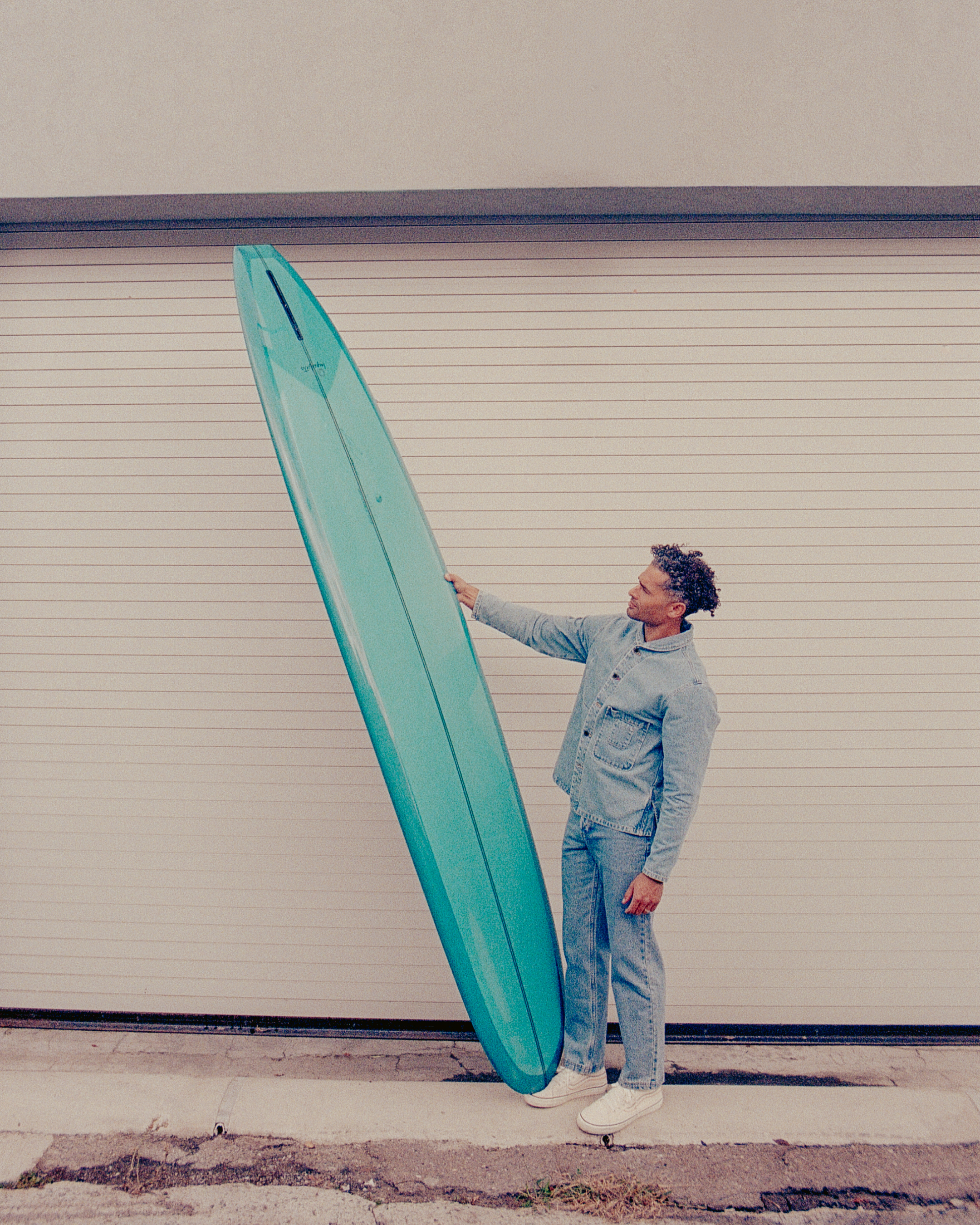 9’6” Madera Noserider in Point Blue by Imperfects