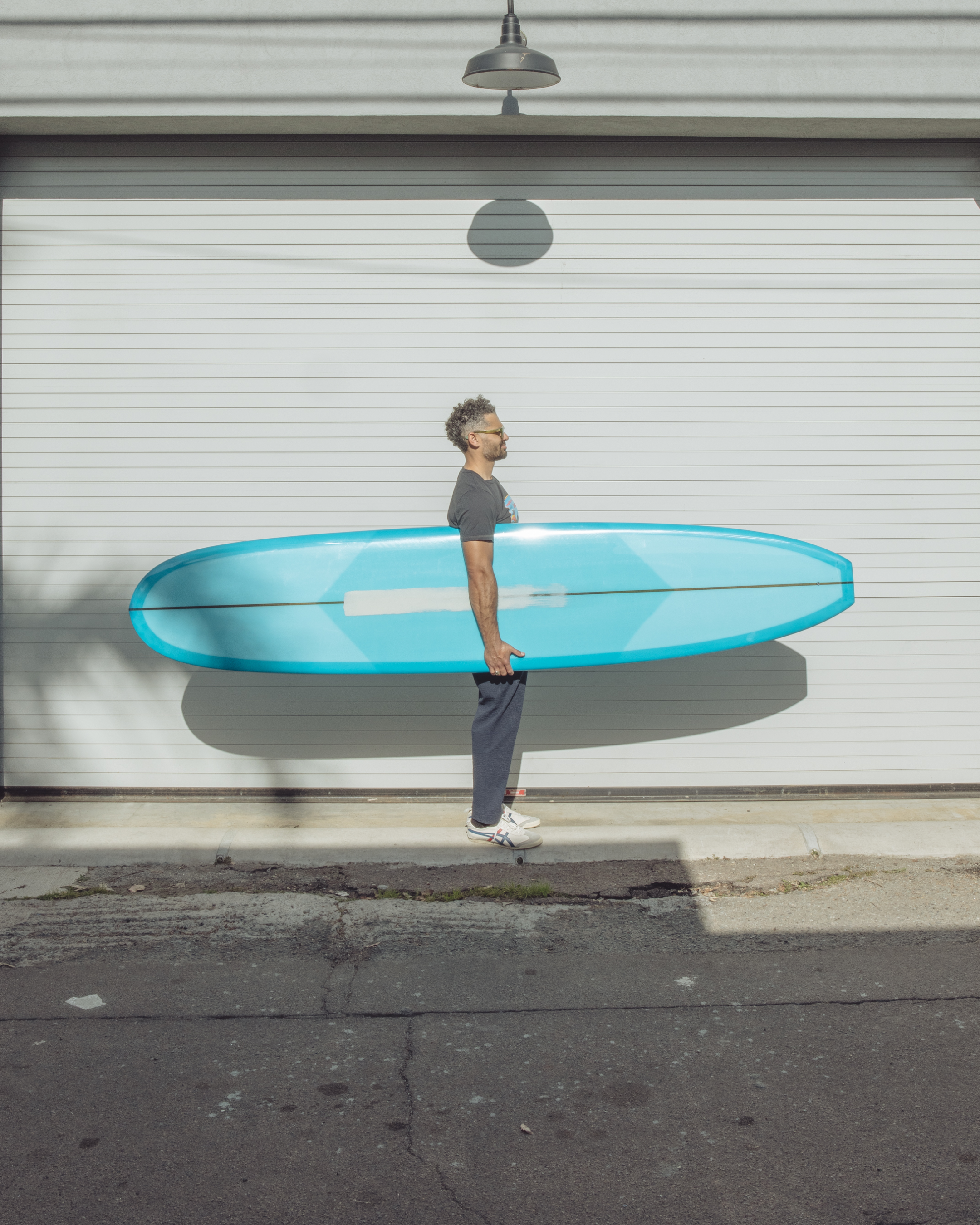 9'7" Madera Noserider in Ice Blue | Board #1106