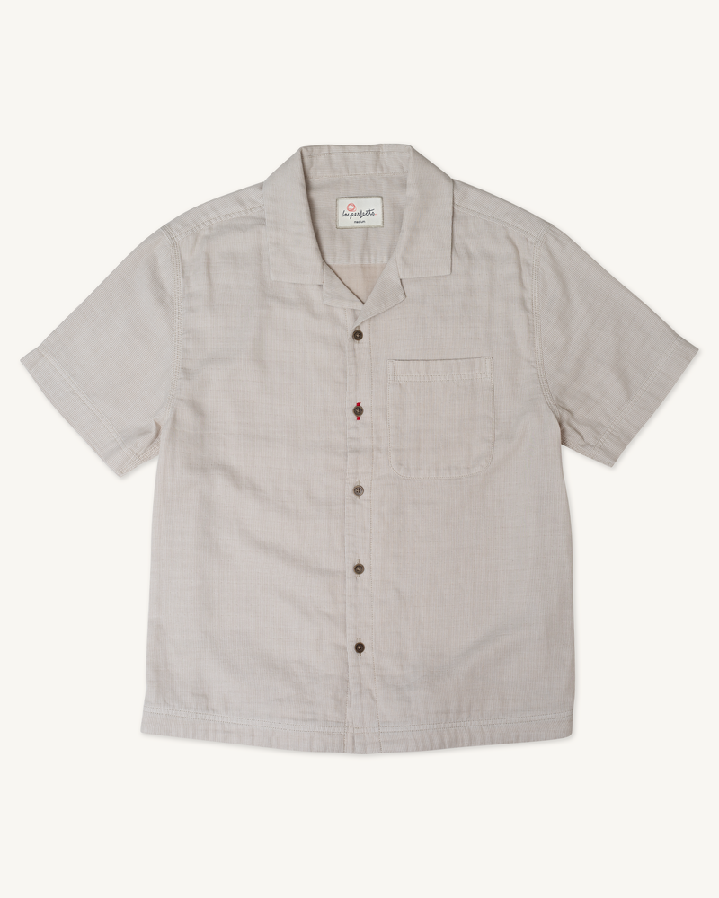Cliffs Camp Collar Shirt in Summer Cloth