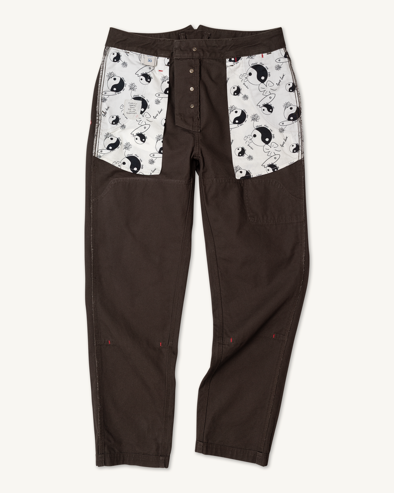 Courier Pant Sharp Fit in Craft Canvas