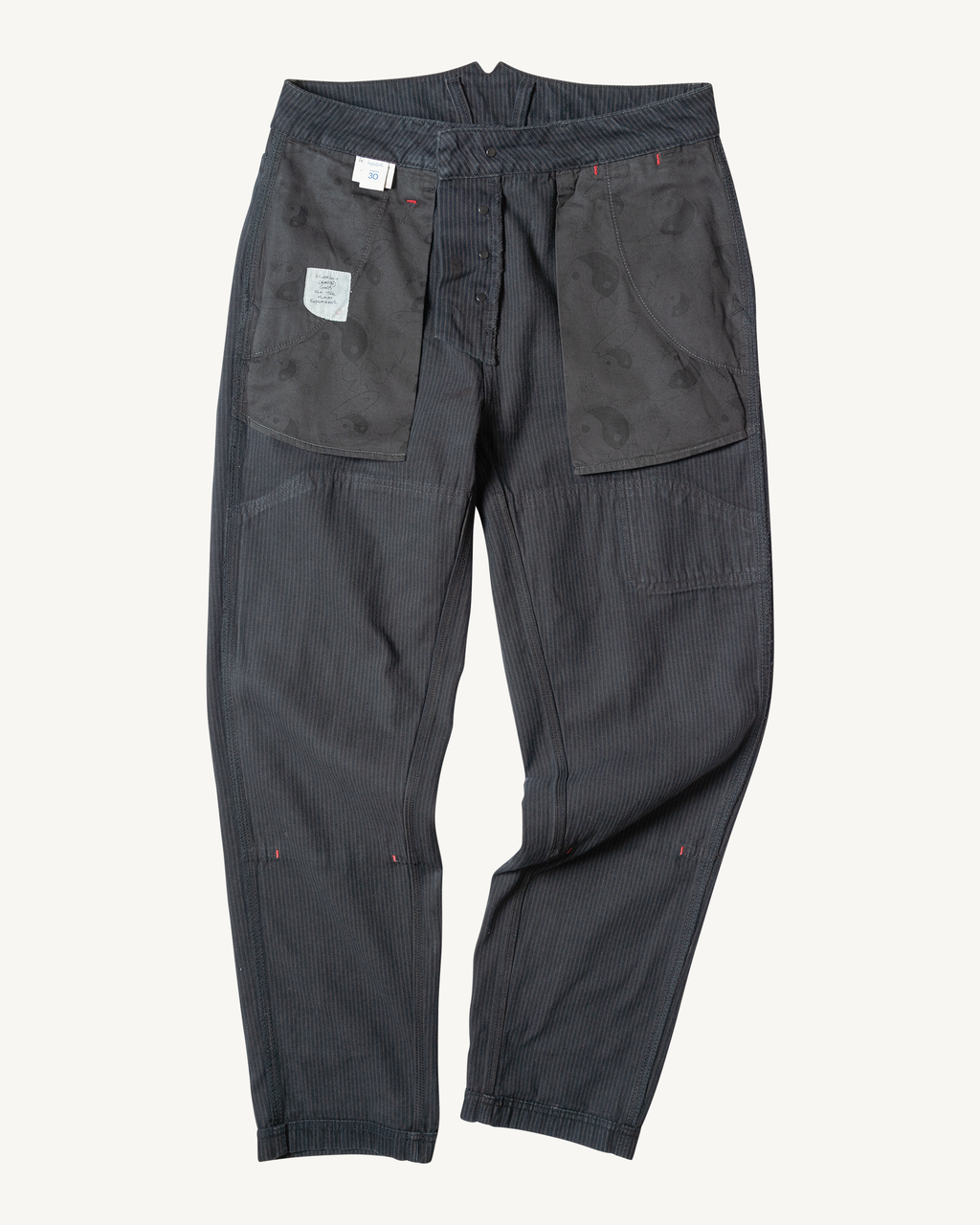 Courier Pant Sharp Fit in Indigo Hickory Stripe – Imperfects
