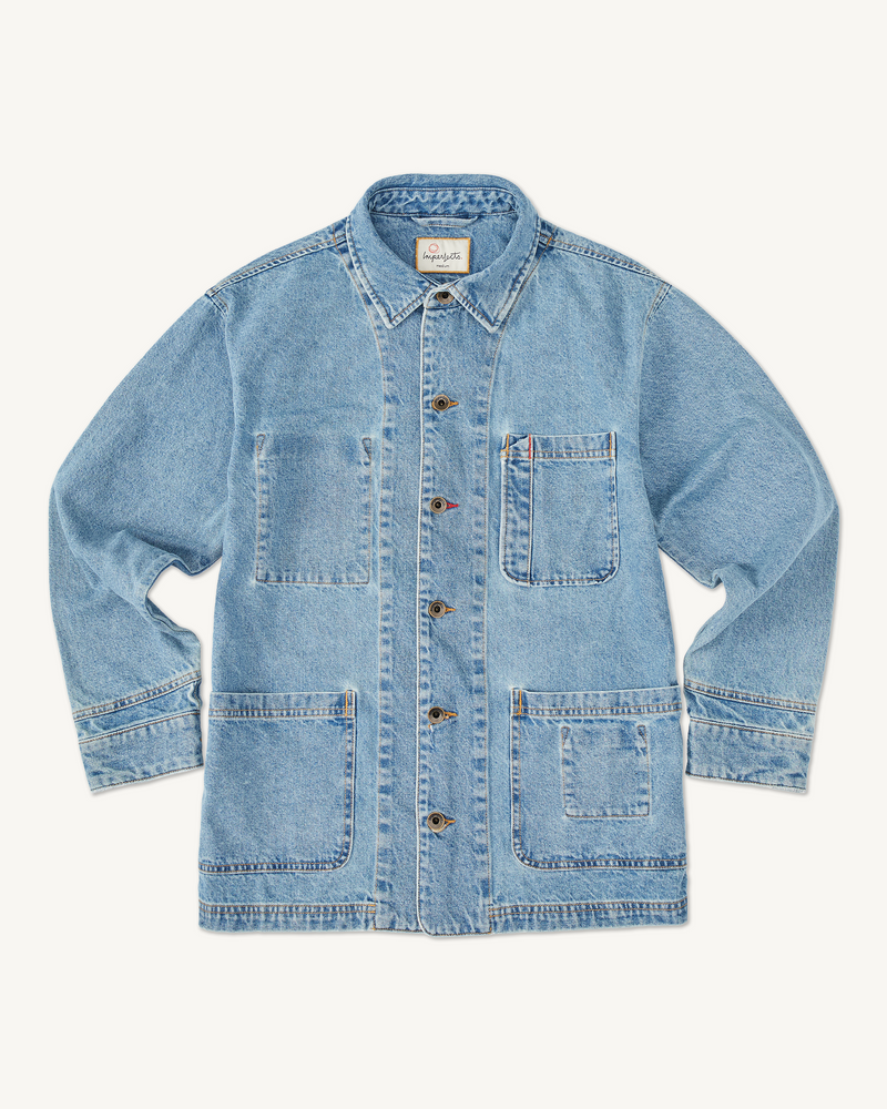 Cunningham Coat in Primo Denim