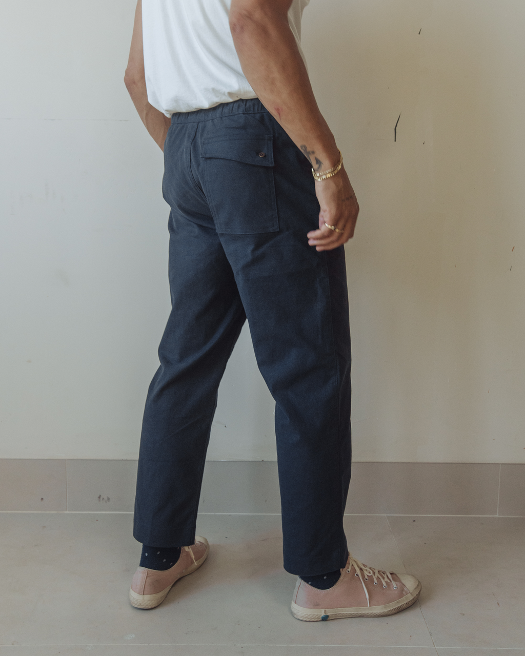Imperfects Easy Rider Pant Moleskin Mens Dark Navy