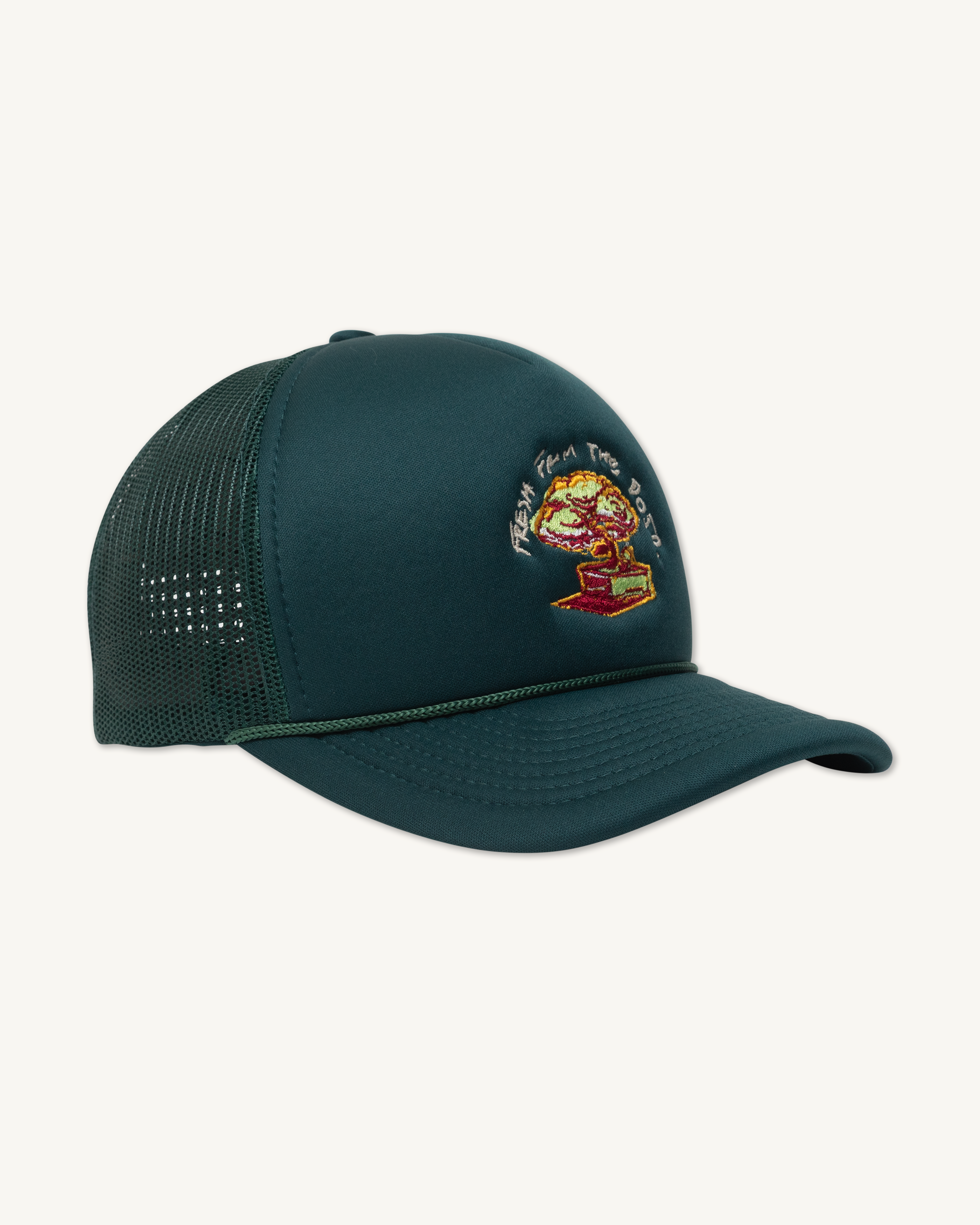 Fresh form the Dojo Foam Trucker in Bonsai