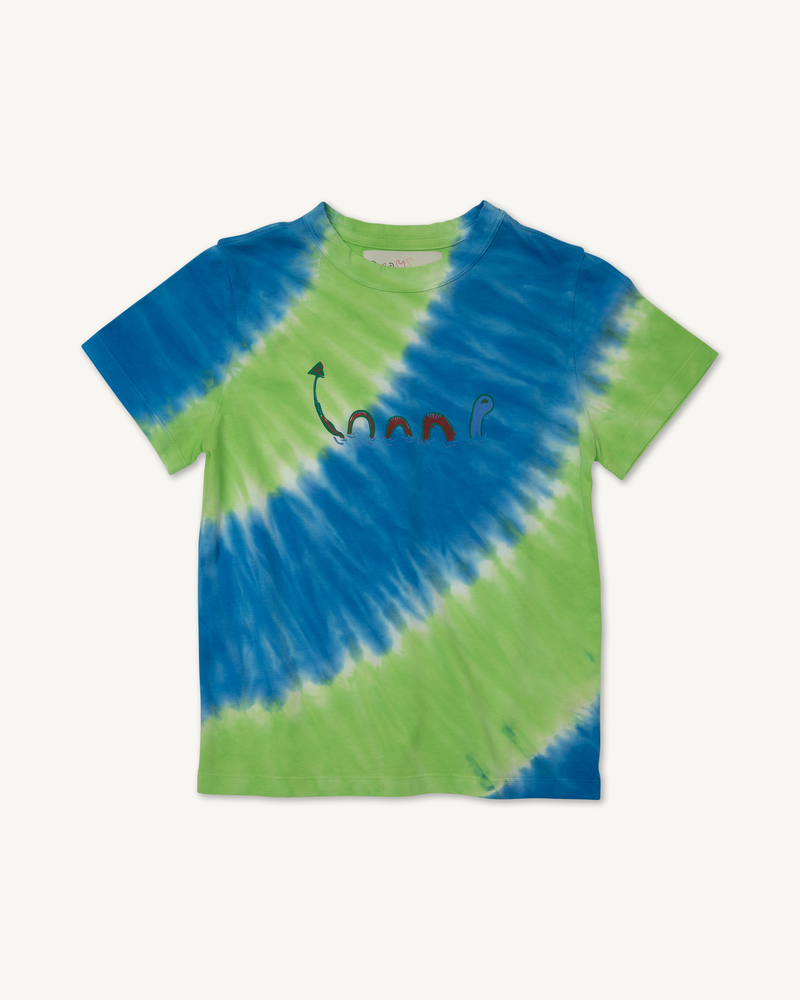 Groms Shop Tee in Tie Dye Lochness
