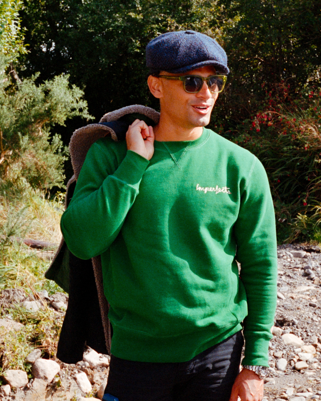 Signature Crew Midway Fleece Mens Bonsai