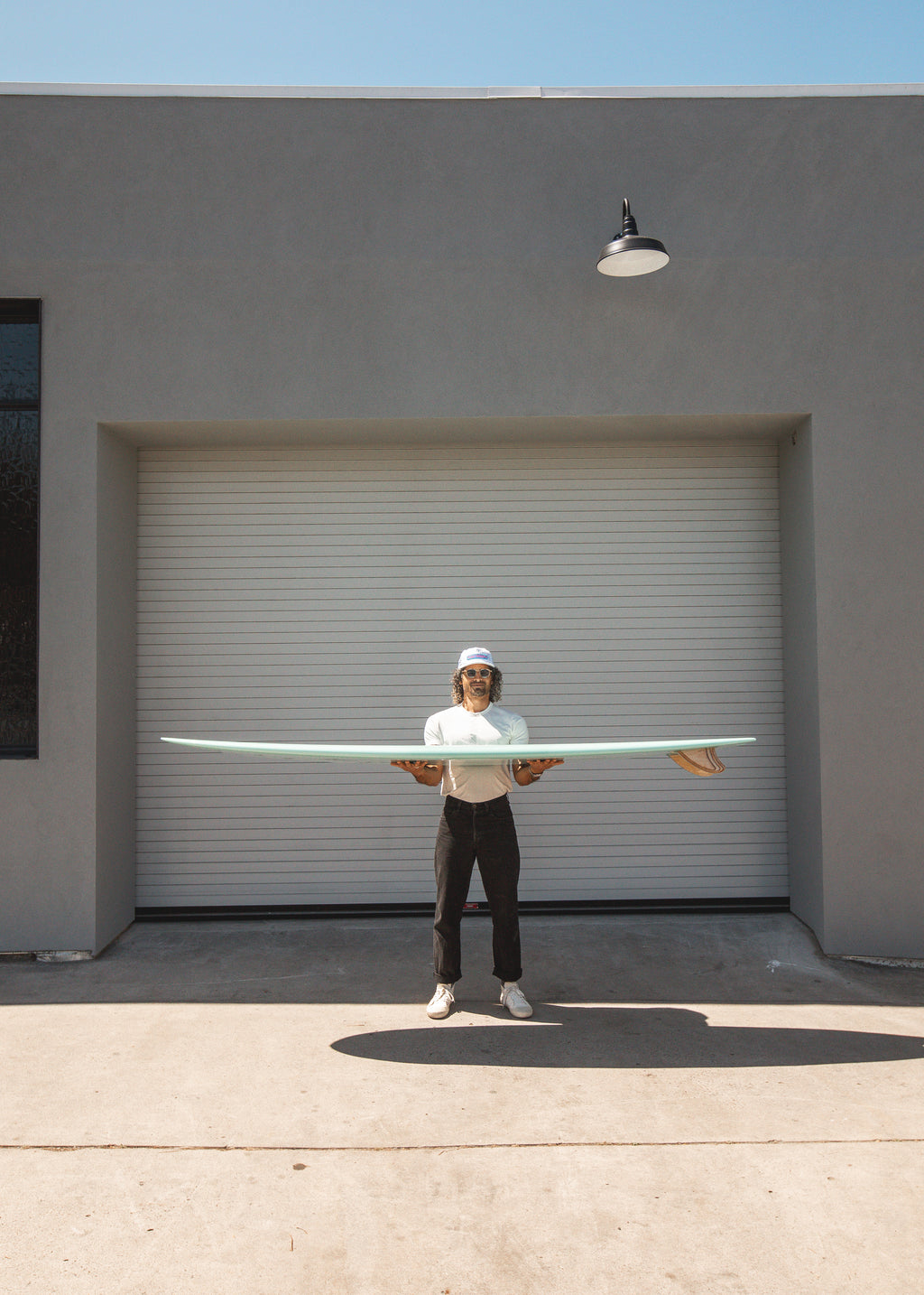 9'2 Monarch Swallow Tail in Opaque White Gloss
