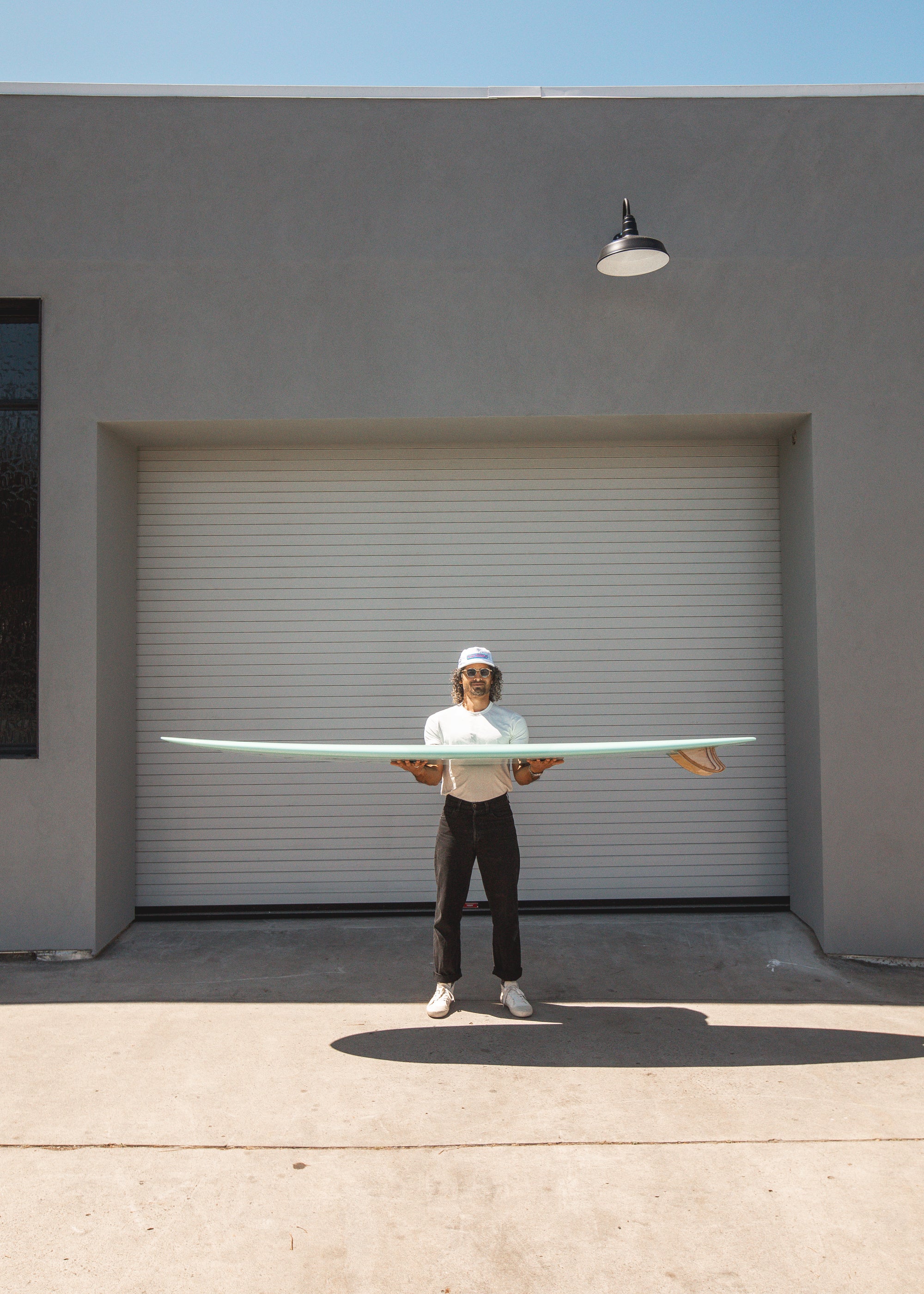 9'2 Monarch Swallow Tail in Opaque White Gloss