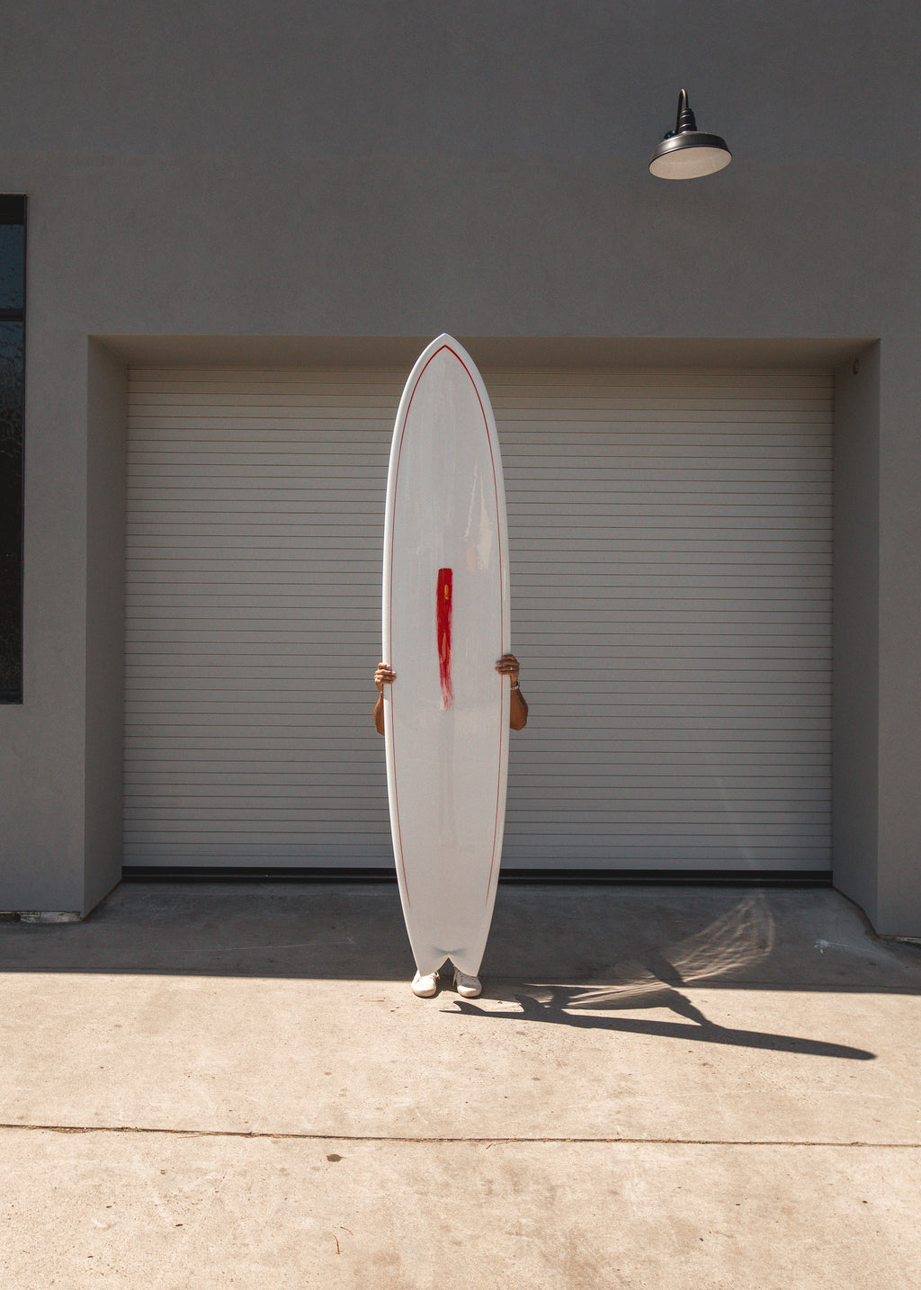 9'2 Monarch Swallow Tail in Opaque White Gloss