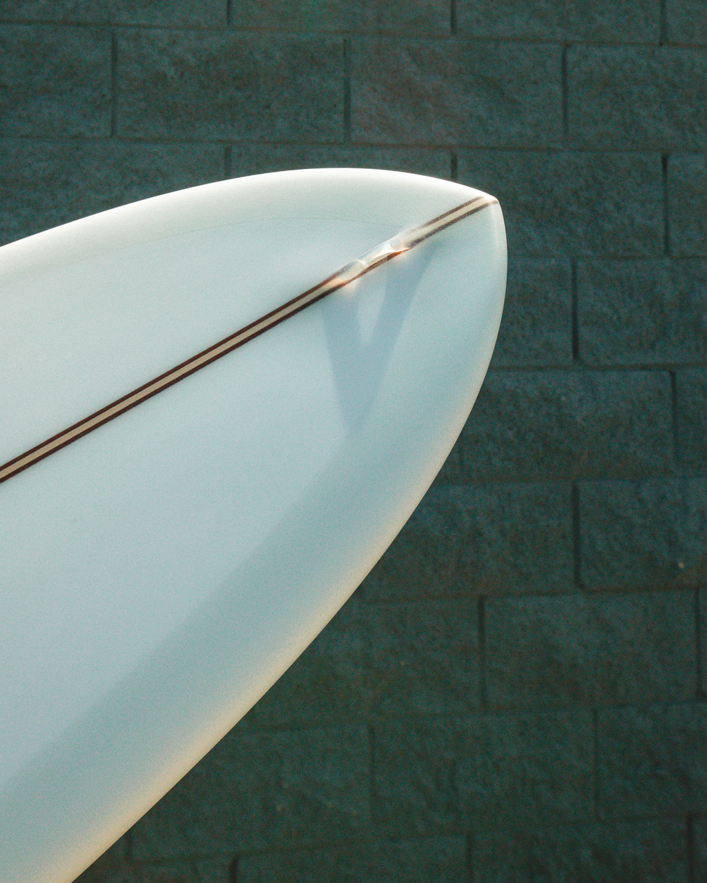 9'4" Madera Pintail in Clear Satin | #1095