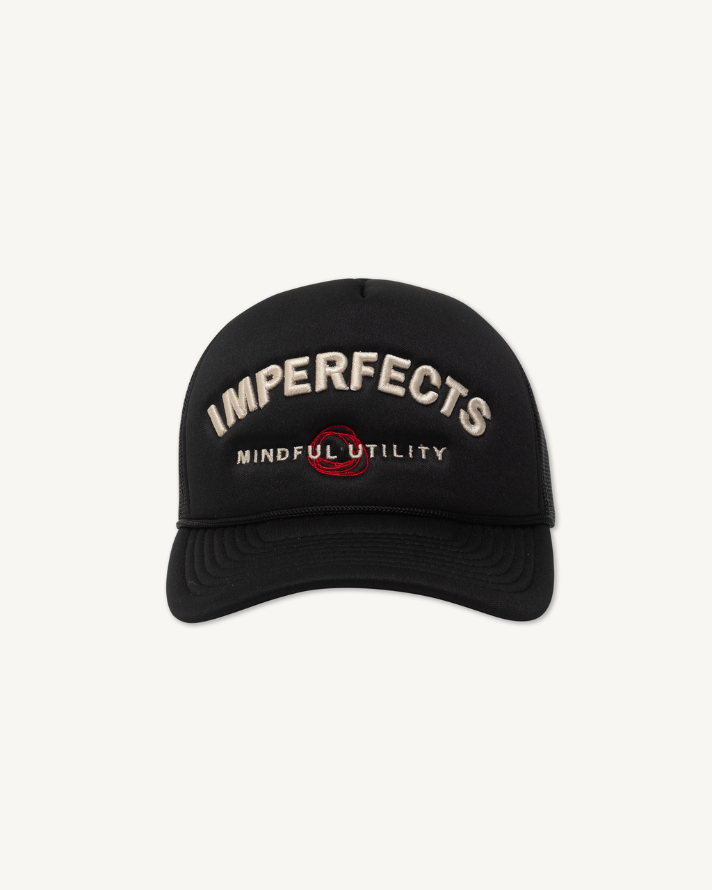 Mindful Utility Foam Trucker in Obsidian