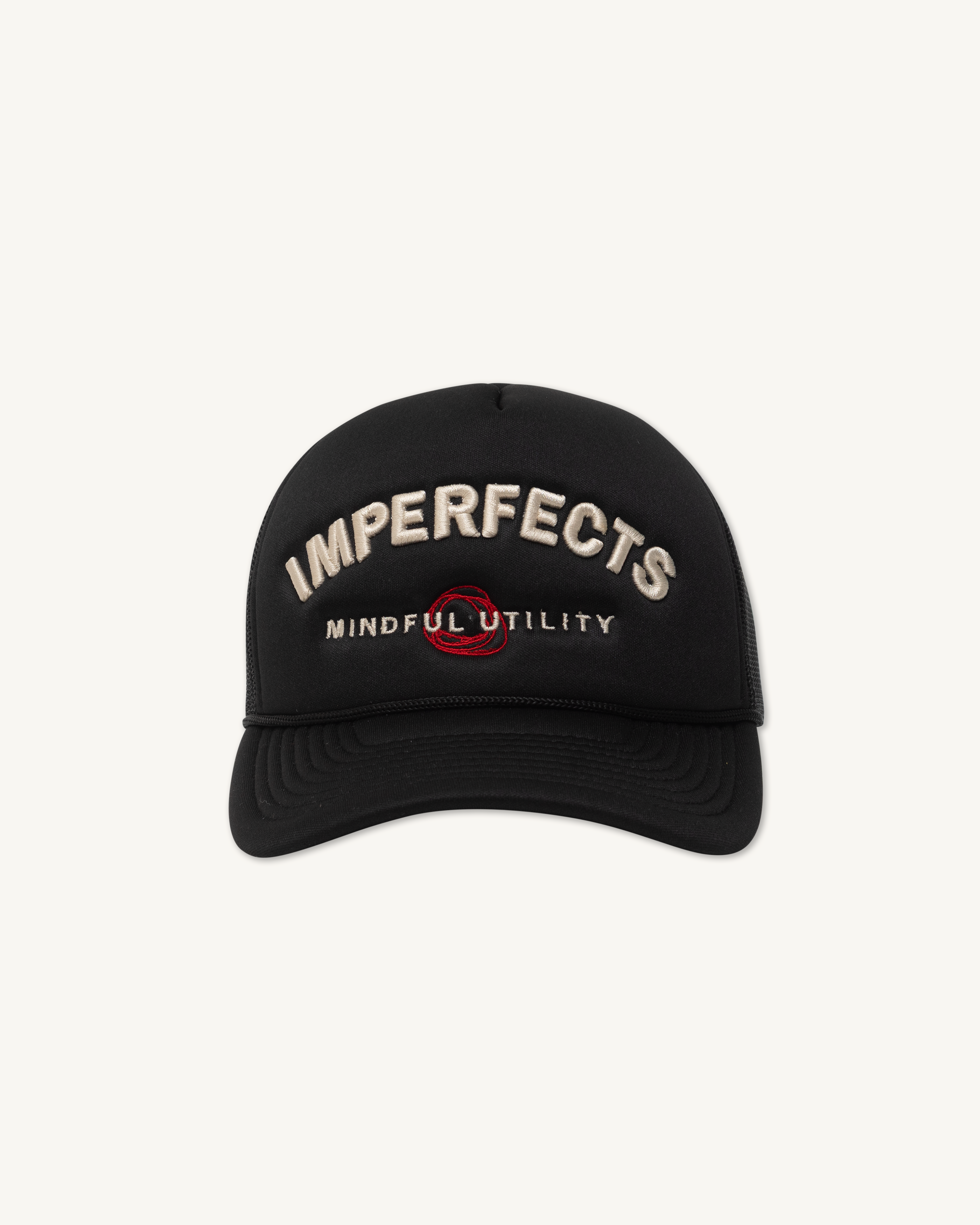Mindful Utility Foam Trucker in Obsidian