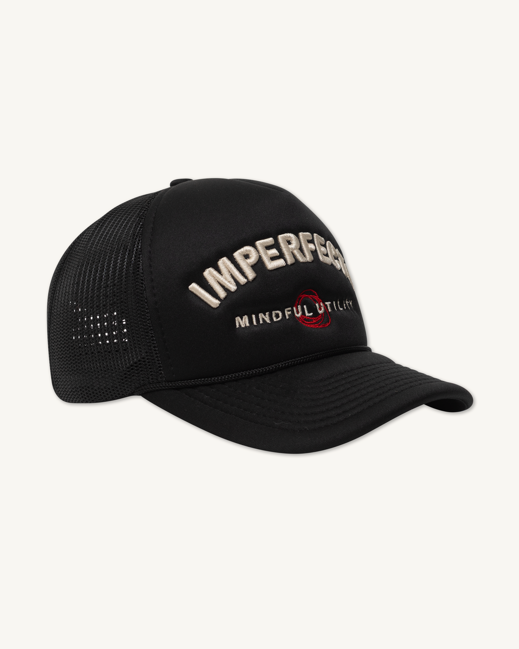 Mindful Utility Foam Trucker in Obsidian