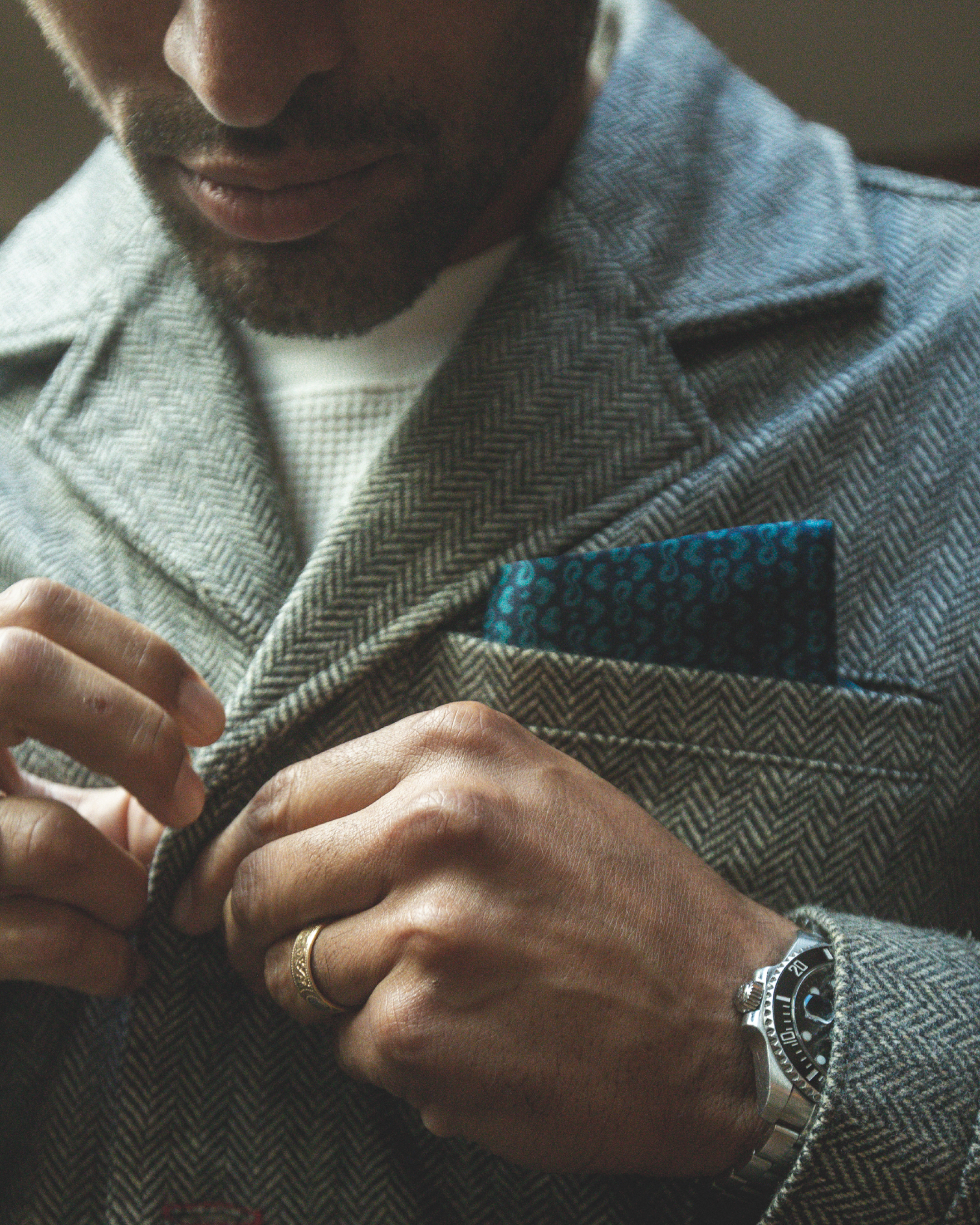 Mr. Lynch's Kerchief in Charmeuse Silk