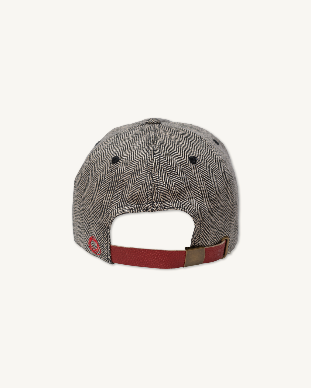 Traveler's Cap in Irish Herringbone & Football Leather