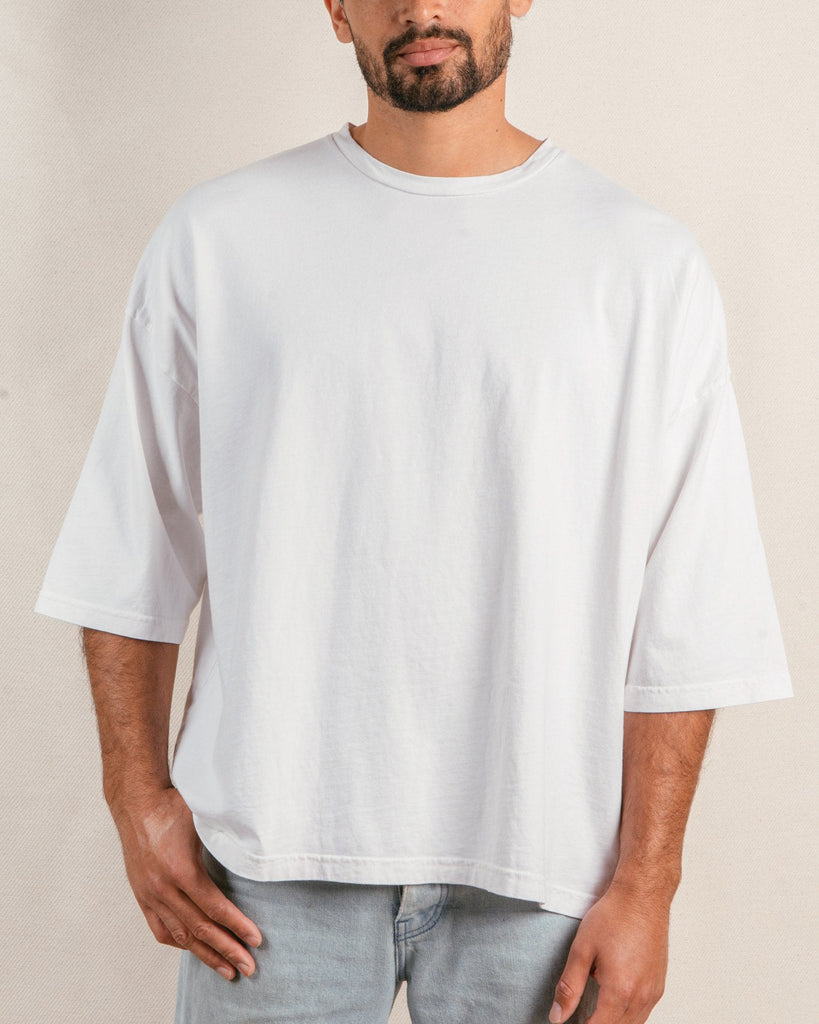 Imperfects - Night Shirt in Vintage White - Mens