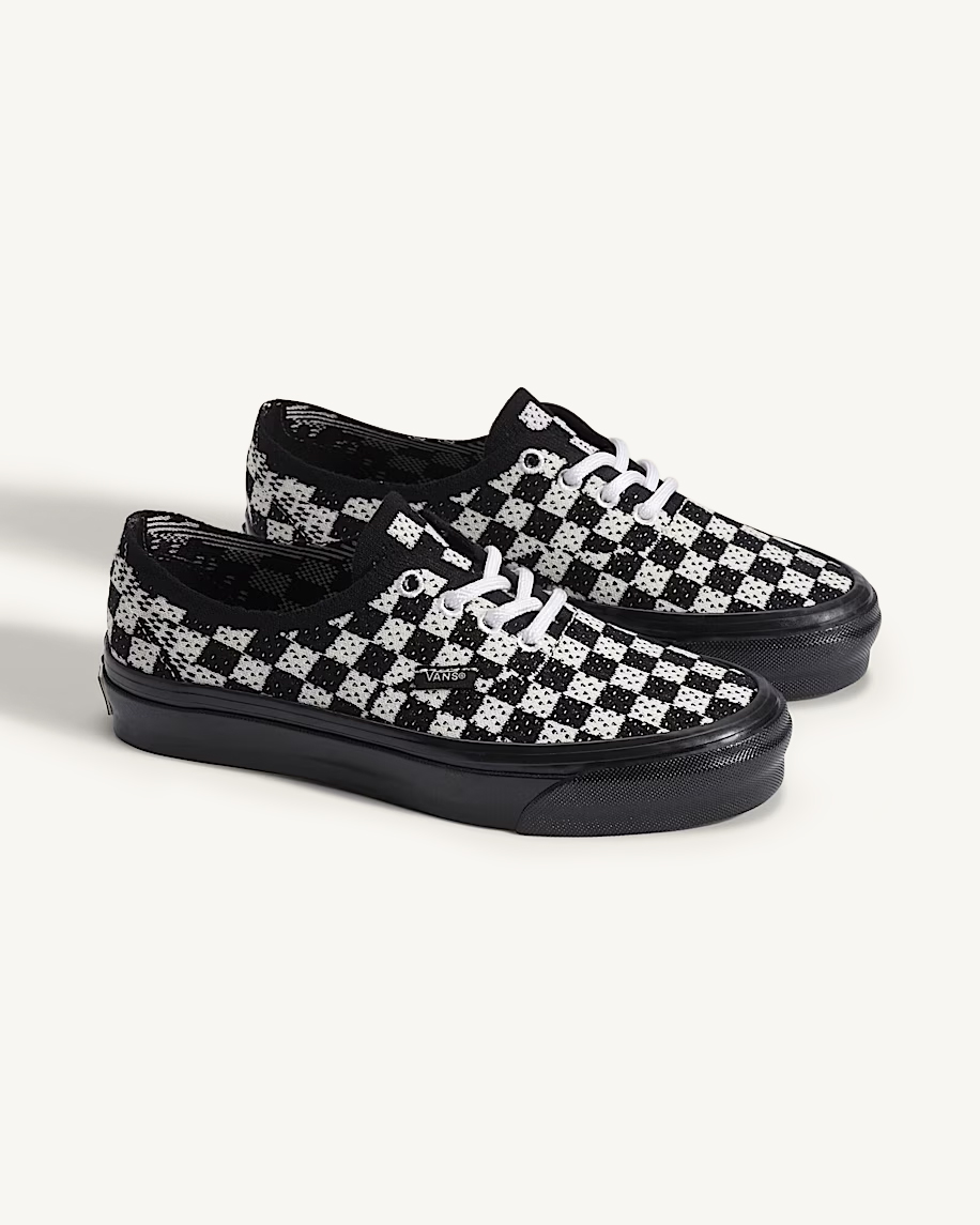 Checkerboard Black / Marshmallow White